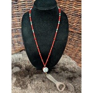 Beaded Necklace Bottle Opener 30" Blob Top Party Beer Bar Gift Stocking Stuffer
